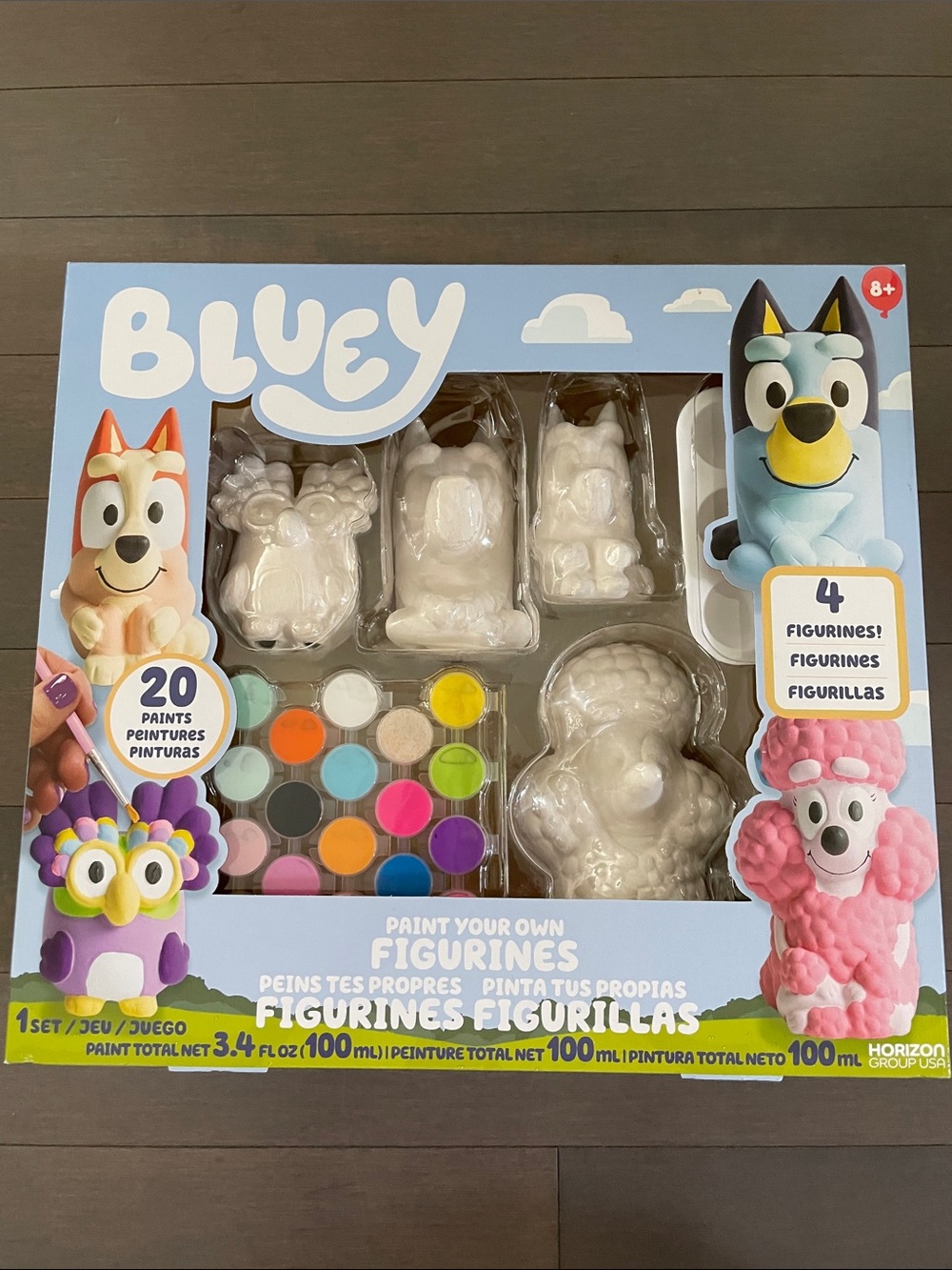 Bluey Paint-Your-Own Figurines Kit
